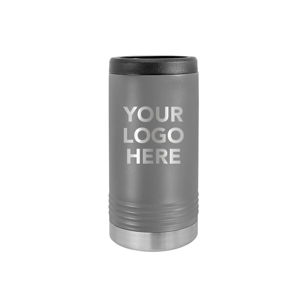 Personalized Can Cooler, Beer Gift Engraved 12oz Elemental Slim Can Cooler